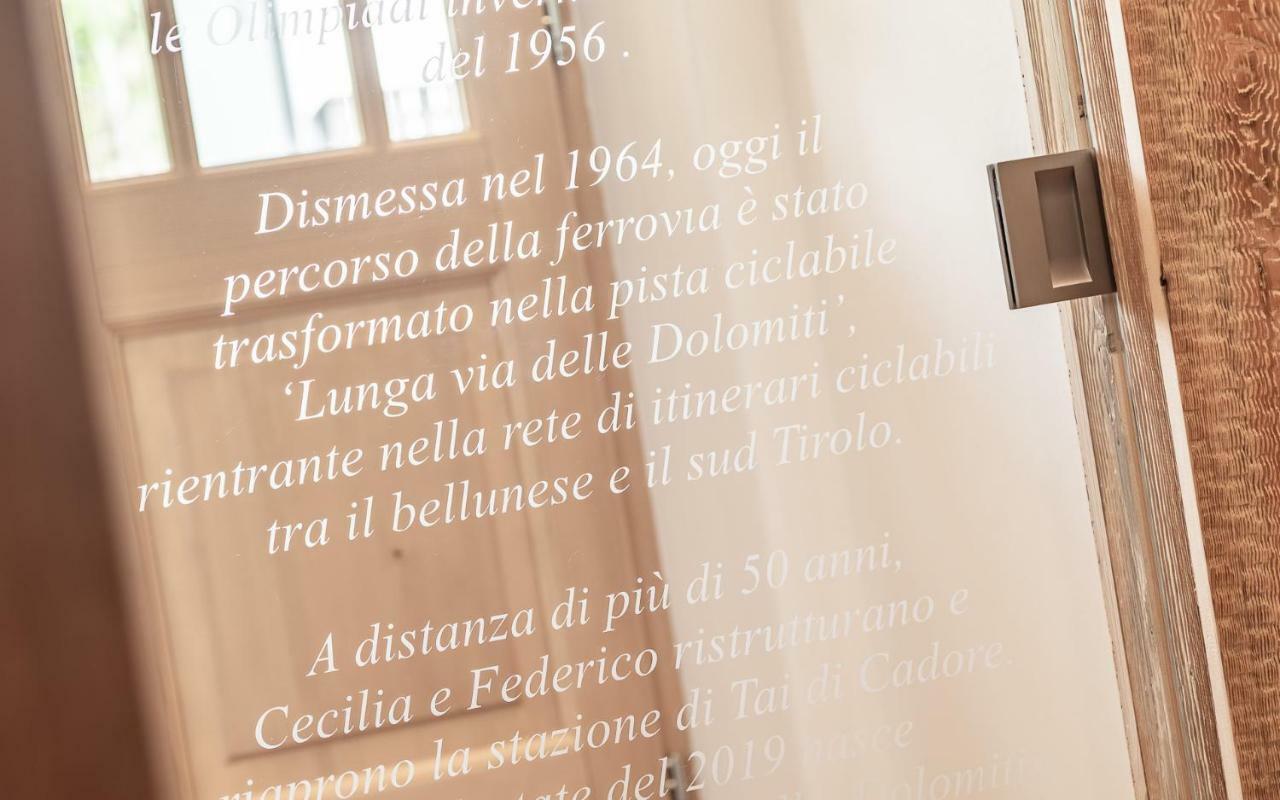 Alla Stazion Locanda Nelle Dolomiti Pieve di Cadore Exterior foto